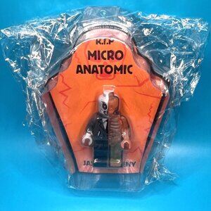 RARE MIGHTY JAXX Jason Freeny RIP Micro Anatomic Halloween Lego Zombie SEALED